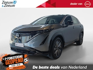 Nissan Ariya Limited Edition 91 kWh *Navigatie*parkeersensoren voor&achter*2 laadkabels*snelladen*LMwielen*E-padel*