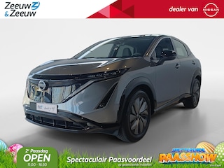 Nissan Ariya Limited Edition 91 kWh *Navigatie*parkeersensoren voor&achter*2 laadkabels*snelladen*LMwielen*E-padel*