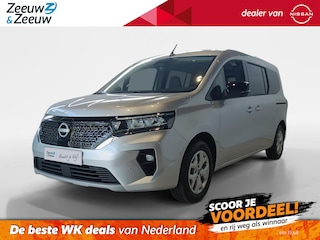 Nissan Townstar Evalia N-Connecta L2 45 kWh 122PK AUTOMAAT -persoons*Multi functioneel*€5000,- VOORRAADKORTING*Achteruitrijcamera*Parkeersensoren voor en achter*Cruise control*Apple Carplay / Android auto*Automatische regen/licht sensor*