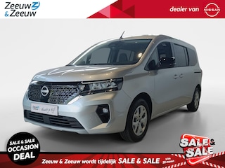 Nissan Townstar Evalia N-Connecta L2 45 kWh 122PK AUTOMAAT -persoons*Multi functioneel*€5000,- VOORRAADKORTING*Achteruitrijcamera*Parkeersensoren voor en achter*Cruise control*Apple Carplay / Android auto*Automatische regen/licht sensor*
