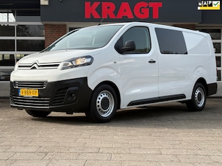 Citroën Jumpy 2.0 BlueHDI 122PK|EURO6|NAP|DUBBELCABINE|airco|cruise| RIEM VV|apple carplay|trekhaak met 2500KG trekgewicht|navi