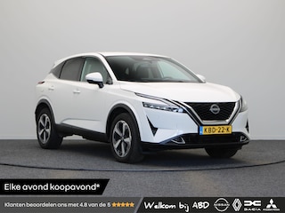 Nissan Qashqai 1.3 MHEV Xtronic Tekna | Stoel, stuur en voorruitverwarming | Climate control | Two tone half leder | Elektrische achterklep | Pilot Assist | 1800KG trekgewicht! |