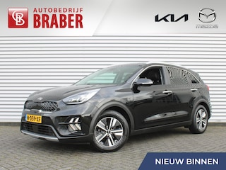 Kia Niro 1.6 GDi DynamicPlusLine | Trekhaak | Stuur-/stoelverwarming | Schuifdak | Camera | Cruise adapt. | Dodehoek detectie | 16" LM | Leer | LED | Navi |