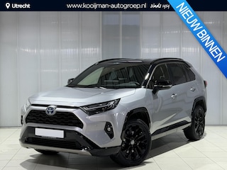 Toyota RAV4 2.5 Hybrid AWD Bi-Tone Automaat Navigatie, Stuurwiel- & Stoelverwarming, LED, PDC, LMV, Elek. bestuurdersstoel, Leder/alcantara
