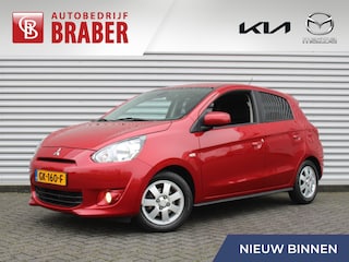 Mitsubishi Space Star 1.0 CVT Bright | Automaat | LM Velgen | Trekhaak met fietsendrager | Clima | Privacy Glass | Licht- en regensensor |