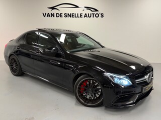 Mercedes-Benz C-klasse AMG 63 S PANO/KUIPSTOELEN/CAMERA/ONDERHOUDSHISTORIE