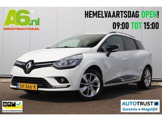 Renault Clio Estate 0.9 TCe Limited Navigatie Bluetooth Airco Cruise Control 16 inch LMV Getint Glas