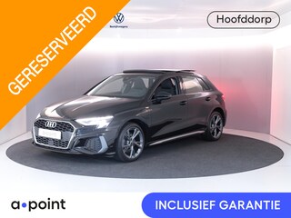 Audi A3 Sportback 40 TFSI e S-Line 204 pk S-tronic | SOH 99% | Private lease vanaf €603,- | Panoramadak | Parkeersensoren (Park assist) | Achteruitrijcamera | Stoelverwarming | S-Line exterieur |