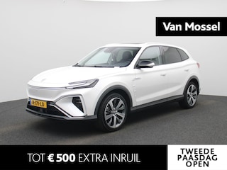 MG Marvel R Comfort 70 kWh | Climate Control / ECC | Open dak | Licht metalen velgen 19 inch | Cruise control | Navigatie | Lederen bekleding grijs | Stoelverwarming | LED koplampen | Park Distance Control voor en achter | Achteruitrijcamera | Dakrailing |