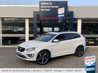Volvo XC60 2.0 D4 FWD R-Design / Automaat / NL-Auto / Dealer-Onderhouden / Vol-Leder / Open-Panodak / Elektr.-Stoelen met Geheugen / Adaptieve Cruise-Control / Stoelverwarming / Elektr.-Achterklep / Dodehoek-Detectie / Climate-Control / PDC V+A met Camera / Radio-Bluetooth / Navi / 18'' LMV / ENZ.