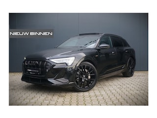 Audi e-Tron 50 quattro Launch edition Black 71 kWh S-Line | Black Edition | Panoramadak | Memory Seat | Luchtvering | Adaptive Cruise Control | Keyless | Matrix LED | Stoelverwarming | NAP |