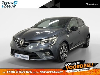 Renault Clio 1.0 TCe Initiale Paris NAVI AIRCO 360CAMERA BOSE SPEAKERS STOELVERWARMING LEER CRUISE CONTROLE APPLE CARPLAY ANDROID AUTO LM VELGEN DE ALLERMOOISE UITVOERING