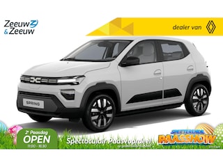 Dacia Spring Expression 70 vanaf nu te bestellen | inclusief gratis 7 jaar garantie tot 140.000km | financier tegen slechts 0,99% rente