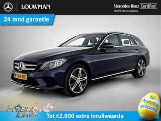 Mercedes-Benz C-klasse Estate 300 e Business Solution Luxury ht metalen velgen | Navigatie| Elect bed voorstoelen met memory | Parking support | Inclusief 24 maanden MB Certified garantie voor Europa.