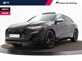 Audi Q8 4.0 TFSI quattro 507 PK · HD-matrix + laser koplampen · Panoramadak · Audi exclusive Alcantara · Sportstoelen plus rood stiksel · MEGA Sale