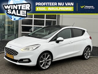 Ford Fiesta 1.0 EcoBoost 125pk Vignale | WINTERSALE | Stoel/ Stuur verwarming | Voorruitverwarming | Panorama dak | Camera | Adaptief Cruise |