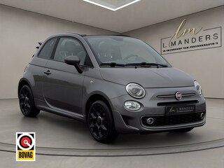 Fiat 500 1.2 Sport 2017 GRIJS | Cabriolet | TomTom Navigatie