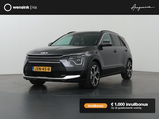Kia Niro 1.6 GDi PHEV DynamicPlusLine Edition | 18” lichtmetalen velgen | Elektrisch verstelbare bestuurdersstoel | Stoel/Stuurwielverwarming | LED Koplampen | Elektrisch bedienbare achterklep |