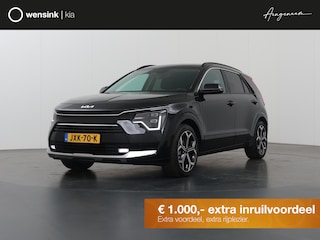 Kia Niro 1.6 GDi PHEV DynamicPlusLine Edition | 18” lichtmetalen velgen | Elektrisch verstelbare bestuurdersstoel | Stoel/Stuurwielverwarming | LED Koplampen | Elektrisch bedienbare achterklep |