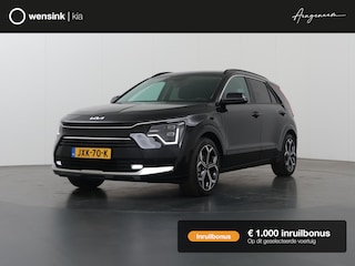 Kia Niro 1.6 GDi PHEV DynamicPlusLine Edition | 18” lichtmetalen velgen | Elektrisch verstelbare bestuurdersstoel | Stoel/Stuurwielverwarming | LED Koplampen | Elektrisch bedienbare achterklep |