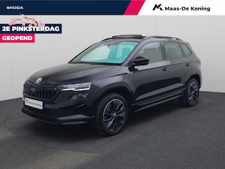 Skoda Karoq 1.5TSI/150PK DSG ACT Sportline Business · Panoramadak · Leder · Camera + Parkeersensoren · Garantie t/m 08-08-2026