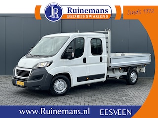 Peugeot Boxer 2.0 HDI 164 PK E6 / PICK UP / 7-PERS DUBBEL CABINE / 3 TONS TREKHAAK / 7 PERSOONS DUBBELE CABINE / AIRCO