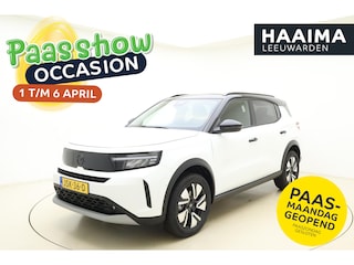 Opel Frontera Electric GS 44 kWh | Navigatie | Stoel & Stuurverwarming | Climate control | Camera | Dakrails | Zwart dak | Extra getint glas