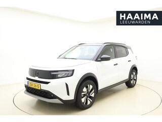 Opel Frontera Electric GS 44 kWh | Navigatie | Stoel & Stuurverwarming | Climate control | Camera | Dakrails | Zwart dak | Extra getint glas