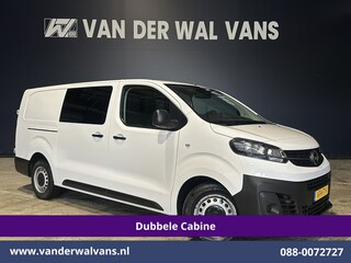 Opel Vivaro 2.0 CDTI 123pk L3H1 Dubbele Cabine Euro6 Airco | 6-Zits | Camera | 2500kg Trekhaak Parkeersensoren
