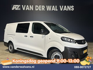 Opel Vivaro 2.0 CDTI 123pk L3H1 Dubbele Cabine Euro6 Airco | 6-Zits | Camera | 2500kg Trekhaak Parkeersensoren