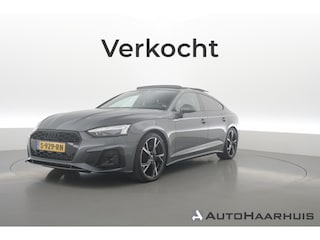 Audi A5 Sportback 40 TFSI S edition Competition | S/K-dak | Elek. Trekhaak | Dig. Cockpit | Camera+PDC | Elek. Klep | Stoelverw. | Nav+CarPlay | Sfeerverl. | Drive Select | 19'' V