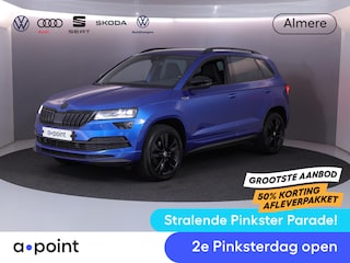 Skoda Karoq 1.5 TSI ACT Sportline Business 150 pk | Navigatie | Trekhaak (wegklapbaar) | Parkeersensoren | Achteruitrijcamera | Stoelverwarming |