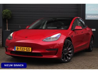 Tesla Model 3 Performance AWD 75 kWh | 96% SOH | Enhanced Autopilot | Achterbank verwarmd | Elektrische Achterklep