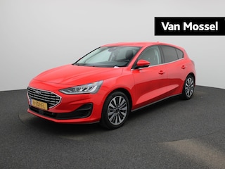Ford Focus 1.0 EcoBoost Hybrid Titanium X | Automaat | Apple Carplay/Android Auto | Trekhaak | Achteruitrijcamera | Parkeersensoren | Cruise Control | Lichtmetalen Velgen |