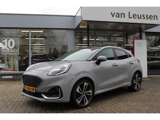 Ford Puma 1.0 EcoBoost Hybrid ST-Line X VIGNALE  155PK AFN TH LEDEREN BEKLEDING B&O STOEL MASSAGE.RUIT- STOEL- STUUR VERW SCHUIFKANTELDAK PDC V EN A CAMERA ACHTER APPLE/ANDROID NAVIGATIE CLIMATE CONTROLE