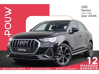 Audi Q3 35 TFSI 150pk S-tronic S Edition | Stoelverwarming | Adaptive Cruise | LMV 19 inch | Achteruitrijcamera | Panoramadak | Sportstoelen | Apple Carplay | Achterklep elektrisch