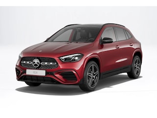 Mercedes-Benz GLA 250 e Business Solution AMG | Smartphone integratie | Achteruitrijcamera | Dodehoekassistent | Spoorassistent | Panoramadak | Verwarmd stuurwiel | Trekhaak | Stoelverwarming | Nightpakket