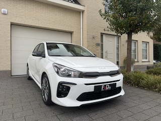 Kia Rio 1.0 T-GDi 100pk GT-Line Facelift Navi Leder Carplay Camera Keyless Stuur en StoelVerwaming DAB Clima 17" Pdc