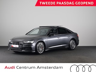 Audi A6 Limousine 55 TFSI e quattro Pro Line S Competition 367 pk S-tronic | Navigatie | Panoramadak | Parkeersensoren (Park assist) | Rondomzicht camera | B&O Soundsystem | Stoelverwarming | S-Line |