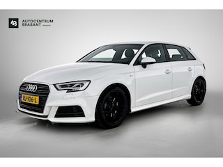 Audi A3 Sportback 1.5 TFSI CoD Sport S Line Edition(NL-auto, Goed onderH, NAvi, StoelV, Leder, Parkeersensoren V+A, Keyless, Etc)