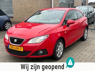 Seat Ibiza SC 1.6 Style |automaat | airco |cruise | xenon |lm velgen | lange apk |1st eigenaar !
