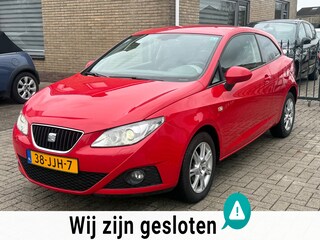 Seat Ibiza SC 1.6 Style |automaat | airco |cruise | xenon |lm velgen | lange apk |1st eigenaar !