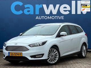 Ford Focus Wagon 1.5 Titanium Edition Trekhaak,Navi,Climate,Cruise,Bleutooth,PDC,LMV,N.A.P!Apk tot 02-10-2026!