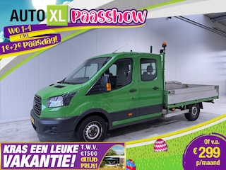 Ford Transit 350 2.0 TDCI L4 Pick-Up Dubbel-Cabine 7-Pers Trekhaak Navi