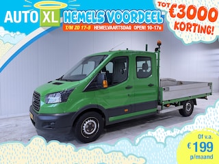 Ford Transit 350 2.0 TDCI L4 Pick-Up Dubbel-Cabine 7-Pers Trekhaak Navi
