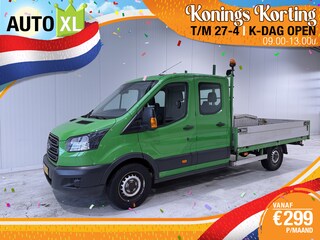 Ford Transit 350 2.0 TDCI L4 Pick-Up Dubbel-Cabine 7-Pers Trekhaak Navi