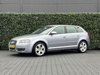 Audi A3 Sportback 2.0 FSI Ambition, NL AUTO, NAP LOGISCH, LEDER, CRUISE CONTROL, CLIMATE CONTROL, STOELVERWARMING, LICHTMETAAL 17"