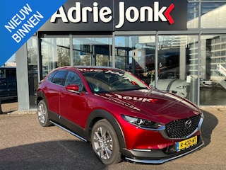 Mazda CX-30 2.0 e-SkyActiv-X M Hybrid Luxury AUTOMAAT | AERO PACK | Bose AUDIO | LEDER | 360gr CAMERA | LEDER | RVS DORPELS | 1e EIGENAAR | NED.AUTO | DEALER ONDERHOUDEN |