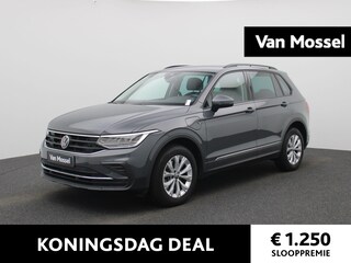 Volkswagen Tiguan 1.4 TSI eHybid LIFE | 245 PK | SoH 91% | Automaat | Lederen Ergo-Massage Stoelen (Memory) | Elektrische Achterklep | Stoelverwarming | Navigatie | Digital Cockpit PRO | Camera