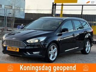 Ford Focus Wagon 1.5 EcoBoost Titanium|xenon|camera|navi|halfleder|stoelverw|6bak